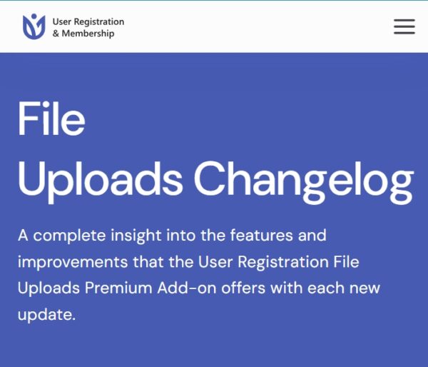 User Registration File Upload