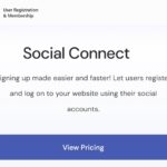 User Registration Social Connect