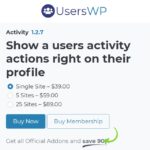 UsersWP Activity