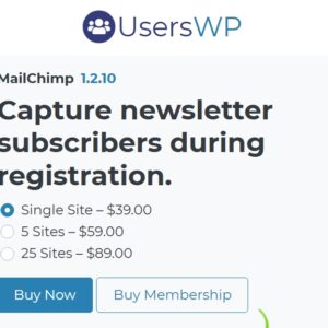 UsersWP MailChimp