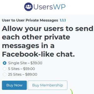 UsersWP Private Messaging