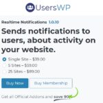 UsersWP Realtime Notifications