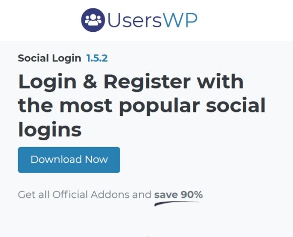 UsersWP Social Login