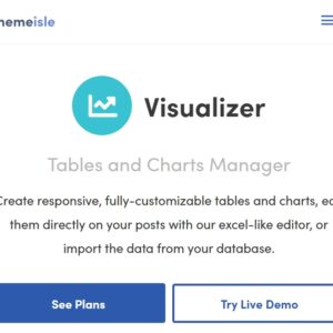 Visualizer Charts and Graphs Plugin