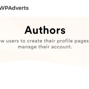 WP Adverts Authors
