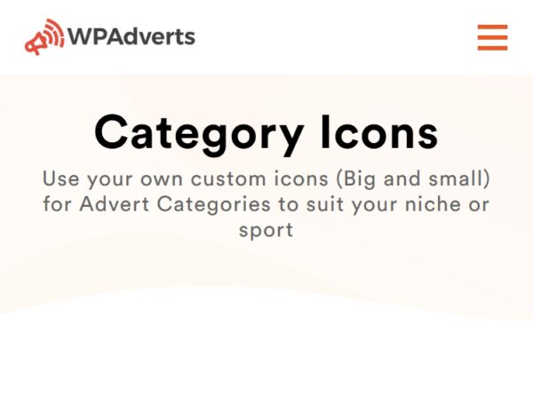 WP Adverts Category Icons