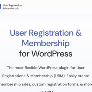 WPEverest User Registration Pro