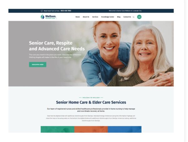 Wellson WordPress Theme