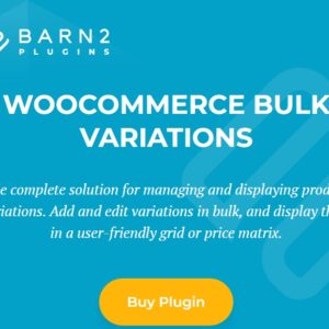WooCommerce Bulk Variations