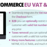 WooCommerce Eu Vat & B2B