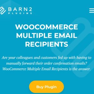 WooCommerce Multiple Email Recipients