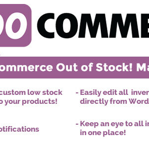 WooCommerce Out of Stock! Manager