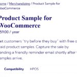 WooCommerce Product Sample