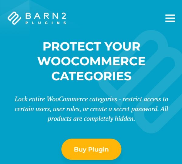 WooCommerce Protected Categories
