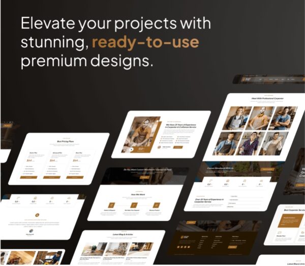 Woodzone – Carpenter & Craftsman FSE WordPress Theme