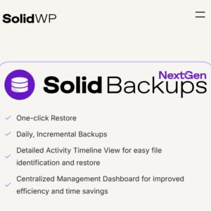 iThemes Solid Backups(BackupBuddy)