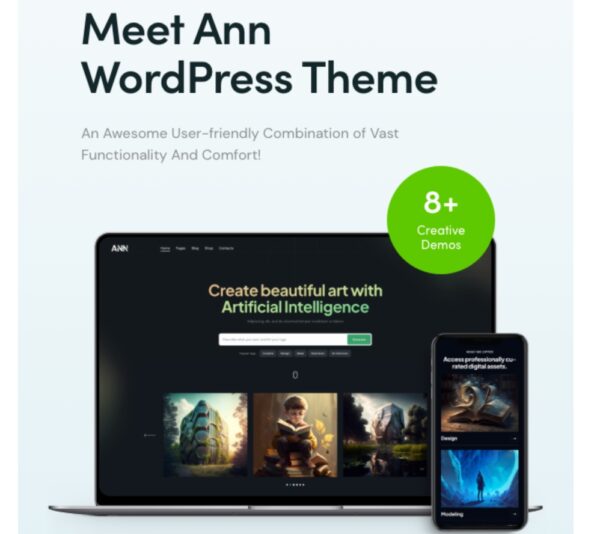 AI ANN WordPress Theme