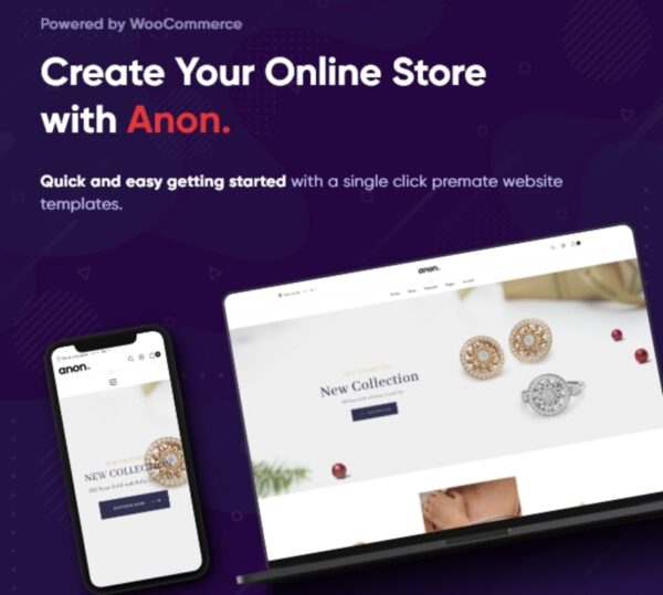 Anon - Multipurpose Elementor WooCommerce Theme