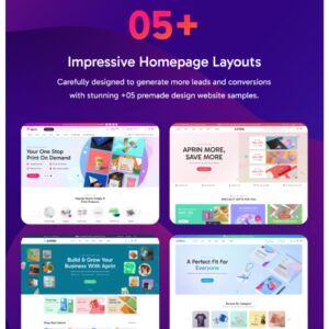 Aprin - Custom Print Shop WordPress Theme