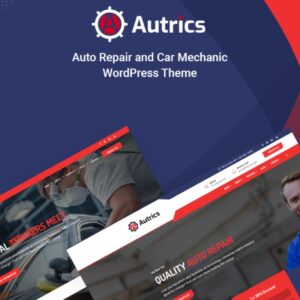 Autrics Car Services and Auto Mechanic WordPress Theme