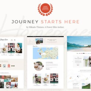 Backpack Traveler - Modern Travel Blog WordPress Theme