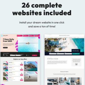 Book Your Travel - Online Booking WordPress Theme