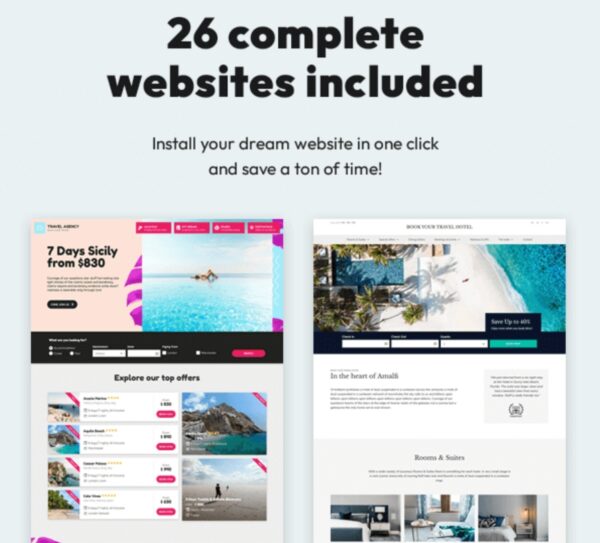 Book Your Travel - Online Booking WordPress Theme