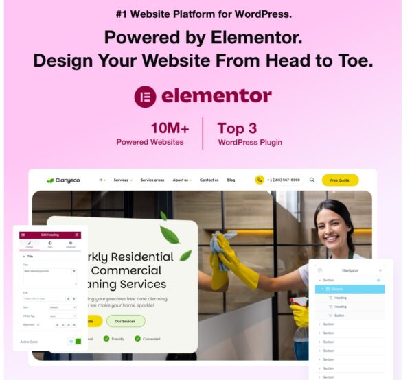 ClanyEco– Cleaning Services WordPress Theme