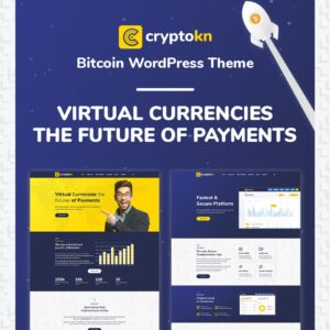 Cryptokn - ICO Landing Page & Cryptocurrency WordPress Theme