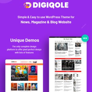 Digiqole WordPress Theme