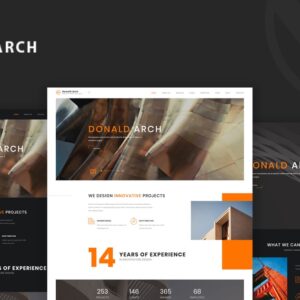 Donald Arch - Creative Architecture WordPress Theme