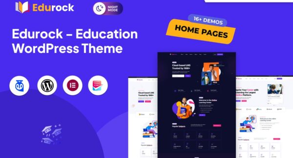 Edurock - Education WordPress Theme