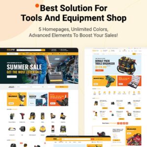 Equipo - Parts And Tools WordPress WooCommerce Theme
