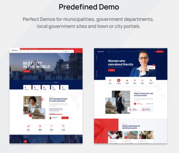 Gimont - City Government WordPress Theme