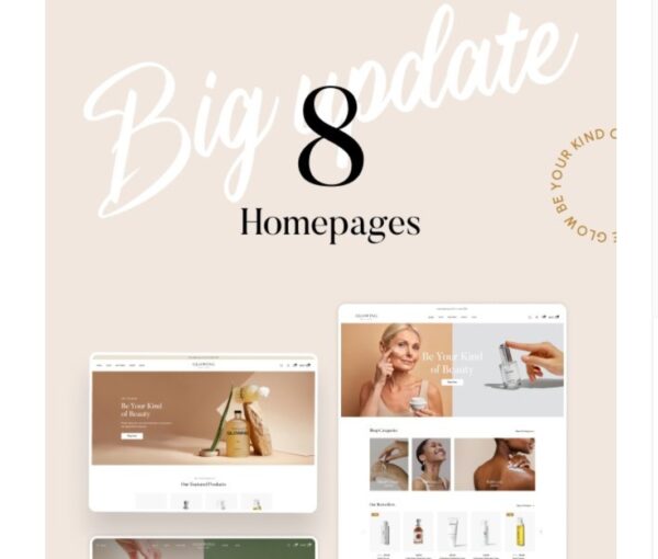 Glowing – Beauty & Cosmetics Shop Theme