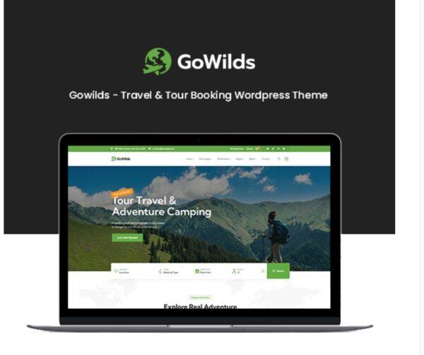 Gowilds - Travel & Tour Booking WordPress Theme