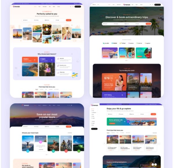 Havezic - Travel & Tour Booking WordPress Theme