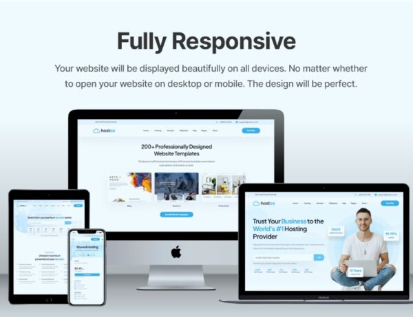 Hostco - Hosting Service WordPress Theme
