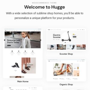 Hugge - Elementor WooCommerce WordPress Theme