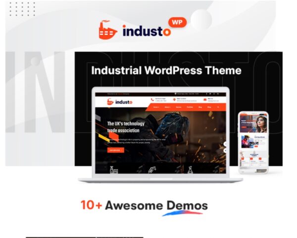 Industo WordPress Theme