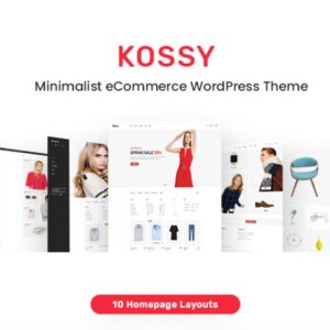 Kossy - Minimalist eCommerce WordPress Theme