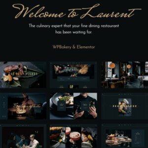 Laurent - Elegant Restaurant WordPress Theme