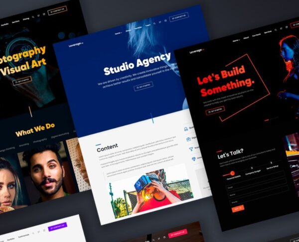 Leverage - Creative Agency and Digital Agency WordPress Theme