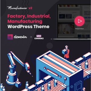 Manufacturer - Factory and Industrial WordPress Theme