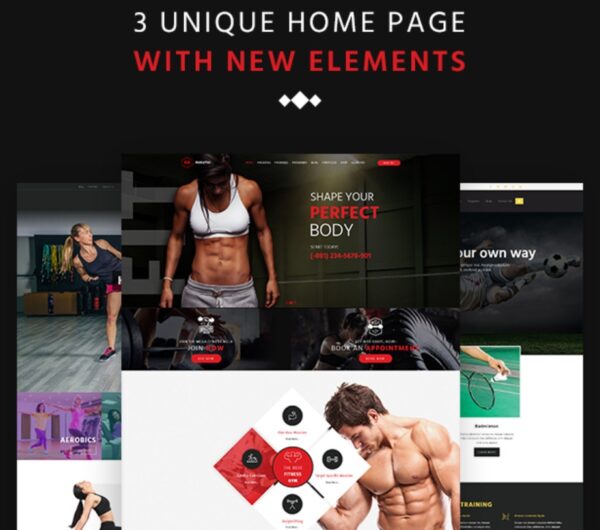 Maruthi - Fitness Gym WordPress Theme