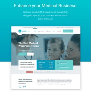 MedicPress — Medical WordPress Theme for Clinics and Private Doctors