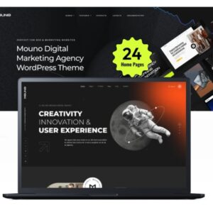 Mouno - Creative Digital Agency WordPress Theme