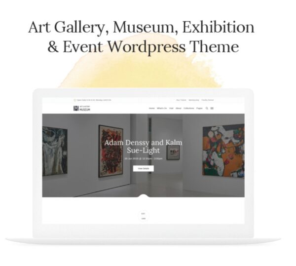 Muzze - Museum Art Gallery Exhibition WordPress Theme
