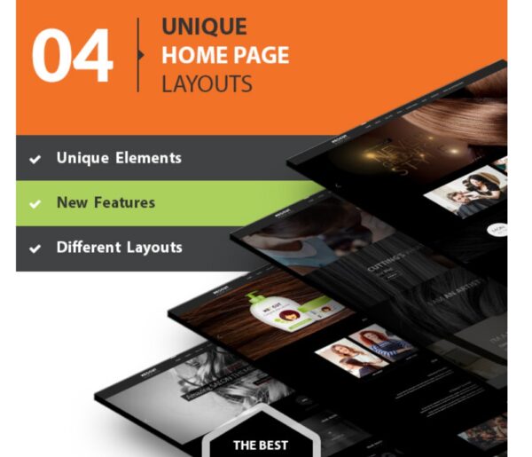 Neo Salon Barber Shop WordPress Theme