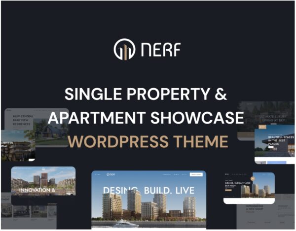 Nerf - Single Property WordPress Theme